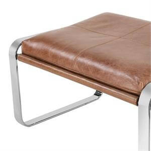 Milton Leather Stool